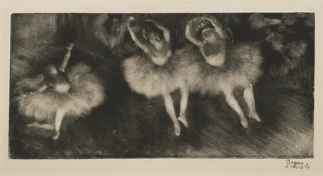 Tres Bailarinas de Ballet, c.1878