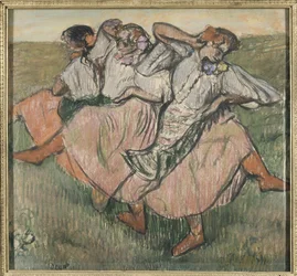 Tres bailarinas rusas