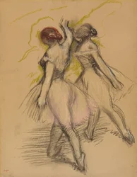 Dos bailarinas, c.1889