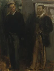 Dos hombres, ca. 1865-69