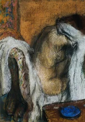 Mujer lavándose, c.1905-07