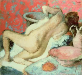 Mujer secándose, 1896