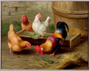 Escena de granja