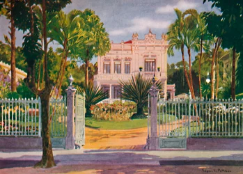 Residencia del Conde Paulo de Frontin, Petrópolis, 1914