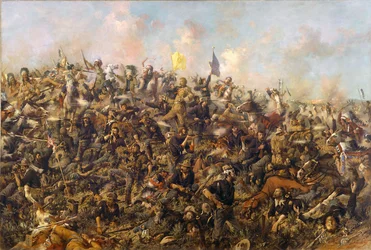 La última batalla de Custer, 1899