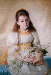 La canasta de flores
