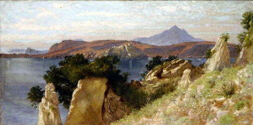 Villa de Cicerón y la Bahía de Bari
