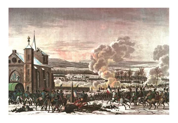 La Batalla de Eylau, 9 de febrero de 1807, c1850