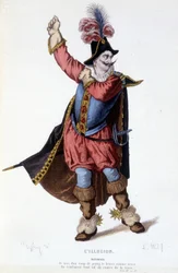 Personaje de Matamore en la obra de teatro L