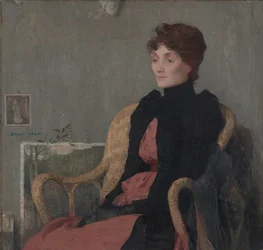 Retrato de una mujer, c.1891
