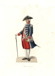 Conde de Vergennes, capitán de los Gardes de la Porte du Roi, Francia