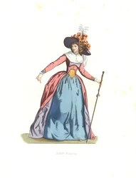 Mujer a la moda, Francia