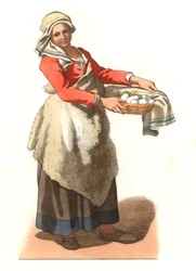 Campesino de Milán (Italia)