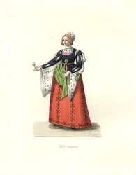 Mujer de Castilla, España
