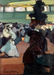 En un baile, 1905