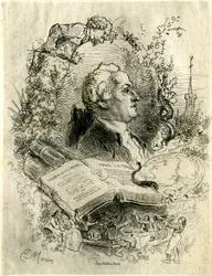 Retrato de Elie Catherine Freron (1718 -1776)