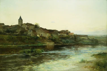 Un pueblo fluvial francés