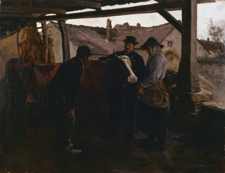La vaca enferma