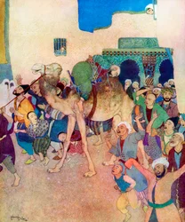 He aquí la recompensa de aquellos que se entrometen en los asuntos de los demás, c. 1900-1950