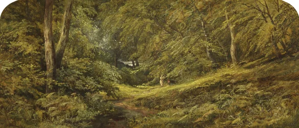 Boceto - En el bosque