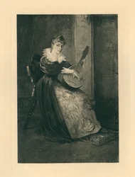 Para Canciones isabelinas en honor del amor y la belleza (litografía)