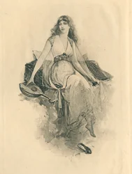 Para Canciones isabelinas en honor del amor y la belleza (litografía)