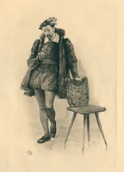 Para Canciones isabelinas en honor del amor y la belleza (litografía)