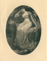 Para Canciones isabelinas en honor del amor y la belleza (litografía)