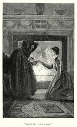 Ilustración de Jane Eyre de Charlotte Bronte