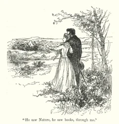 Ilustración para Jane Eyre de Charlotte Bronte