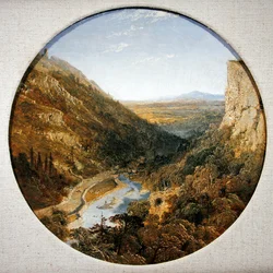 Valle de Matlock desde el Tor, Derbyshire