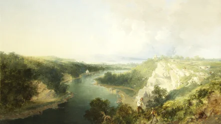 El Avon y Severn desde Clifton Down
