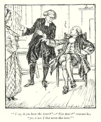 Ilustración para El Vicario de Wakefield de Oliver Goldsmith
