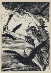 Ilustración para Maud de Tennyson