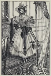 Tennyson, ilustración para Un sueño de mujeres hermosas y otros poemas