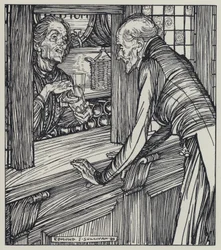 Tennyson, Ilustración para Un Sueño de Mujeres Hermosas y Otros Poemas