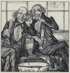 Tennyson, Ilustración para Un Sueño de Mujeres Hermosas y Otros Poemas