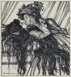 Tennyson, Ilustración para Un Sueño de Mujeres Hermosas y Otros Poemas