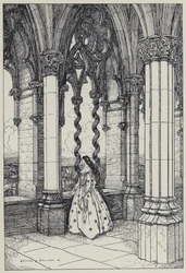 Tennyson, Ilustración para Un Sueño de Mujeres Hermosas y Otros Poemas