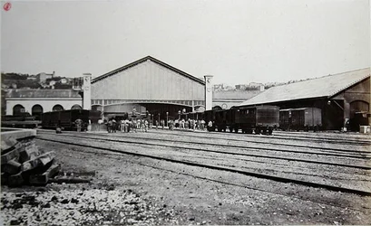 Gare de Perrache en Lyon