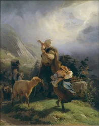 Volviendo a casa desde las montañas