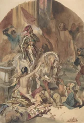 Masacre de Nesle 1472, siglo XIX