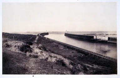 Entrada al puerto de Boulogne
