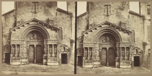 Portal, iglesia de Saint-Trophime, Arles