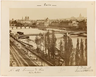 Vista de las Tullerías, hacia 1895-1900 (foto)