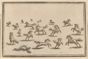 Caballos Corriendo