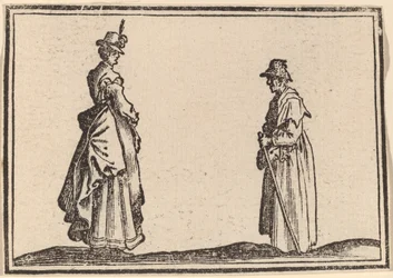 Dos mujeres de perfil