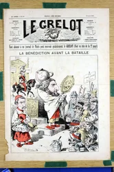 Portada de "Le Grelot", número 905, Satírico en Colores