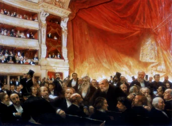 Un intervalo con la Comédie Française, 1886