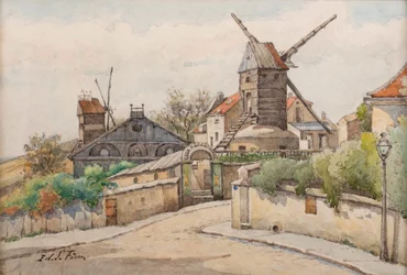 Le Moulin de la Galette, c. 1895